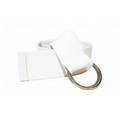 Wide Double Hoop Stretch Canvas Web Belt 1.75" x 37.75"